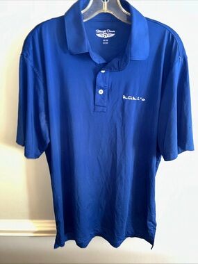 Kukio Men's Polo Shirt in Royal Blue